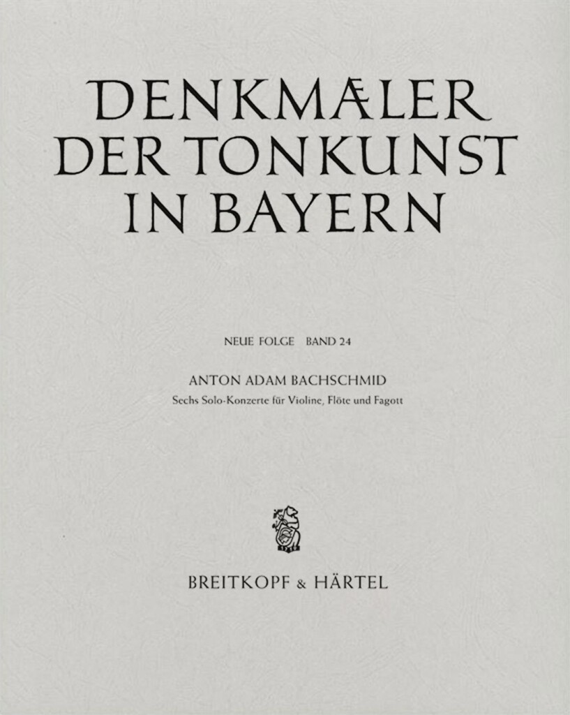6 Solokonzerte für Violine, Flöte und Fagott